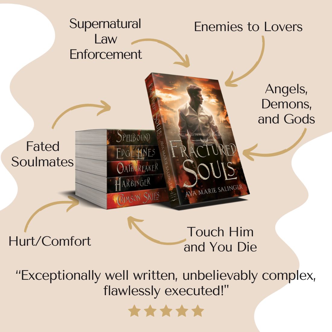 FALLEN MESSENGERS BOOKS 1-6 (COMPLETE SERIES PAPERBACK BUNDLE)