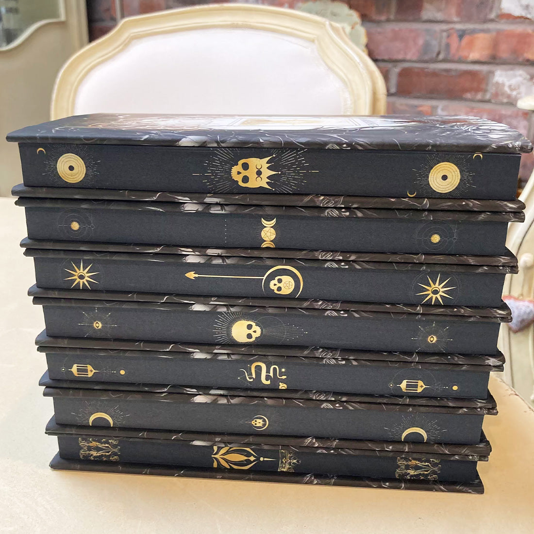 Fallen Messengers Books 1-7 SPECIAL EDITION HARDBACK BUNDLE gay romantic fantasy author ava marie salinger