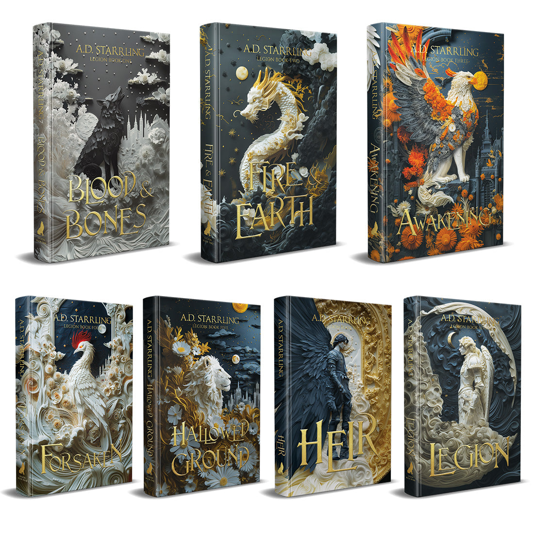 LEGION BOOKS 1-7 (COMPLETE SERIES SPECIAL EDITION HARDBACK BUNDLE)