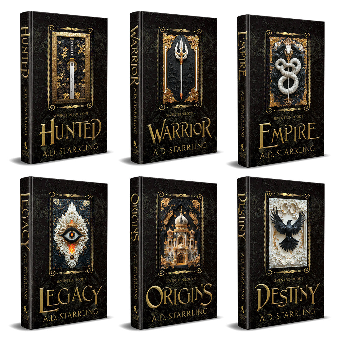 SEVENTEEN SERIES BOOKS 1-6 (COMPLETE SERIES SPECIAL EDITION HARDBACK BUNDLE)
