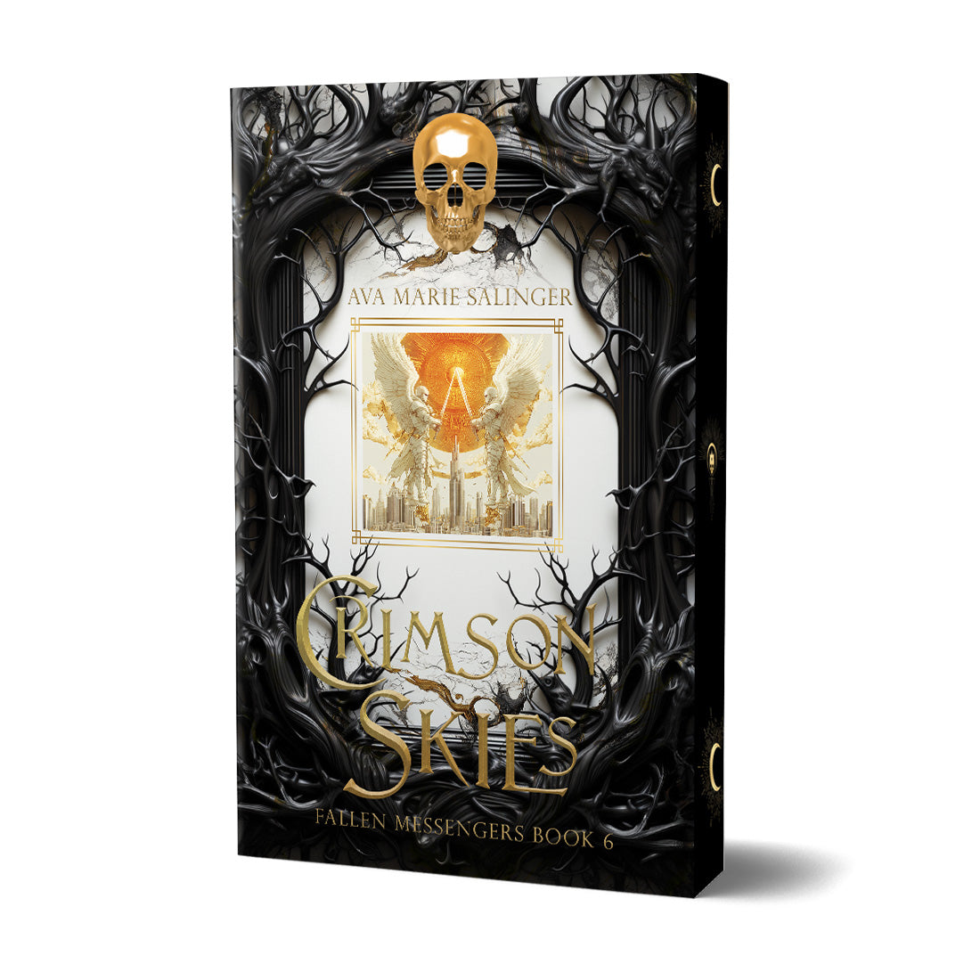 Crimson Skies (Fallen Messengers Book 6) Special Edition PAPERBACK sprayed edges