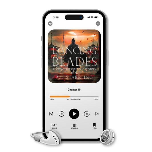 Dancing Blades (A Seventeen Series Short Story) AUDIOBOOK supernatural thriller urban fantasy author ad starrling