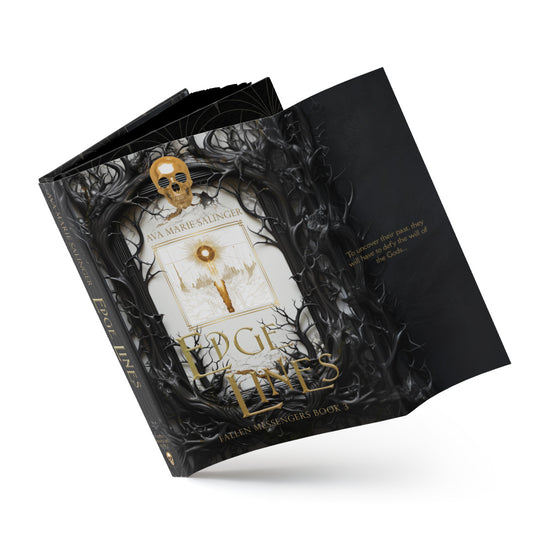 Edge Lines (Fallen Messengers Book 3) Special Edition HARDBACK dust jacket