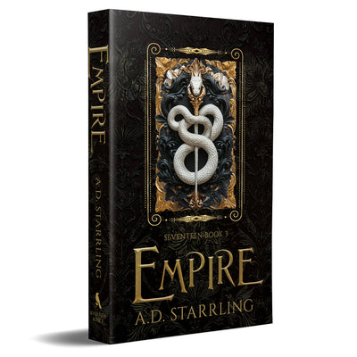 Empire (Seventeen Series Book 3) Special Edition PAPERBACK supernatural thriller urban fantasy author ad starrling