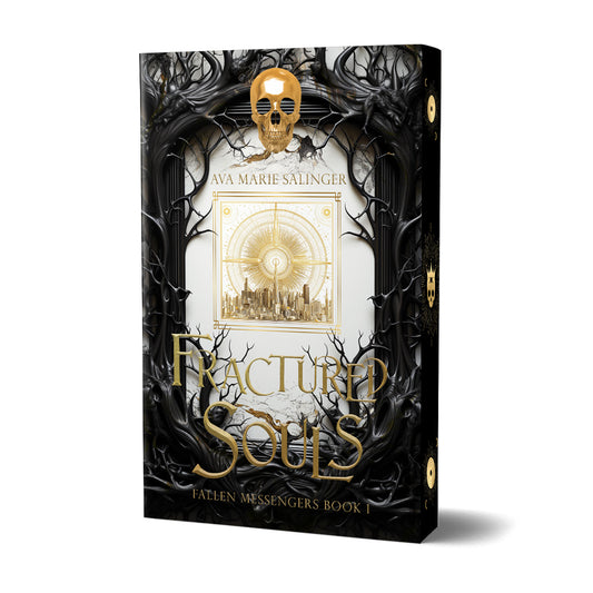 Fractured Souls (Fallen Messengers Book 1) Special Edition PAPERBACK sprayed edges