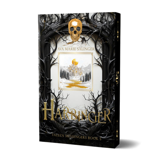 Harbinger (Fallen Messengers Book 5) Special Edition PAPERBACK sprayed edges