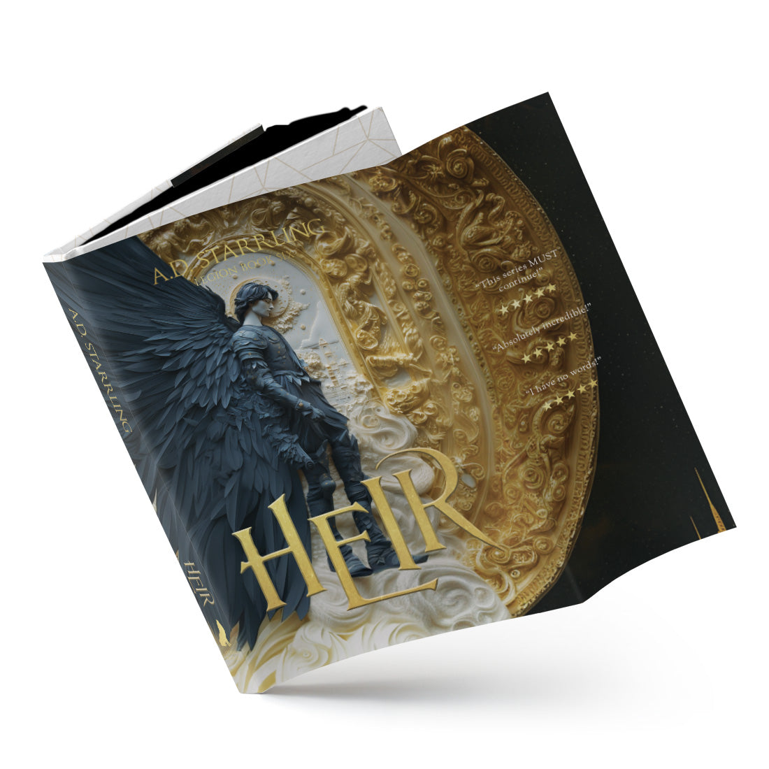 Heir (Legion Book 6) Special Edition HARDBACK urban fantasy action adventure author ad starrling