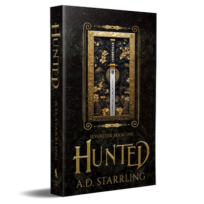 Hunted (Seventeen Series Book 1) Special Edition PAPERBACK supernatural thriller urban fantasy author ad starrling