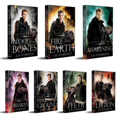 LEGION BOOKS 1-7 (COMPLETE SERIES PAPERBACK BUNDLE)