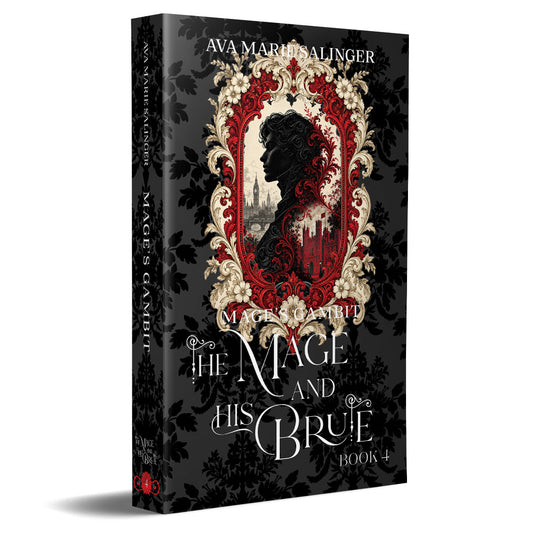 Mage's Gambit special edition paperback with sprayed edges by Ava Marie Salinger