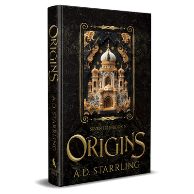 Origins (Seventeen Series Book 5) Special Edition HARDBACK supernatural thriller urban fantasy author ad starrling