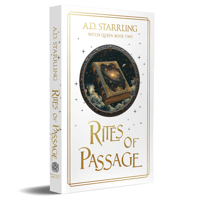 Rites of Passage (Witch Queen Book 2) Special Edition PAPERBACK urban fantasy action adventure paranormal romance author ad starrling