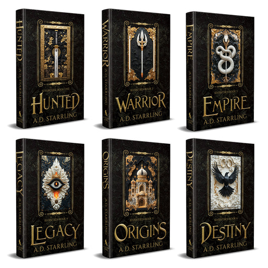 SEVENTEEN SERIES BOOKS 1-6 (COMPLETE SERIES SPECIAL EDITION HARDBACK BUNDLE)