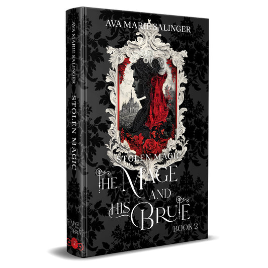 Stolen Magic (The Mage and His Brute Book 2) Special Edition HARDBACK gay historical romance fantasy author ava marie salinger