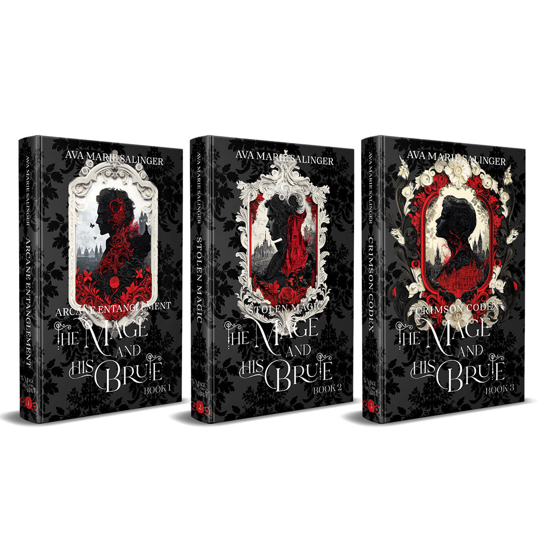 The Mage and His Brute Books 1-3 special edition hardback starter bundle by Ava Marie Salinger