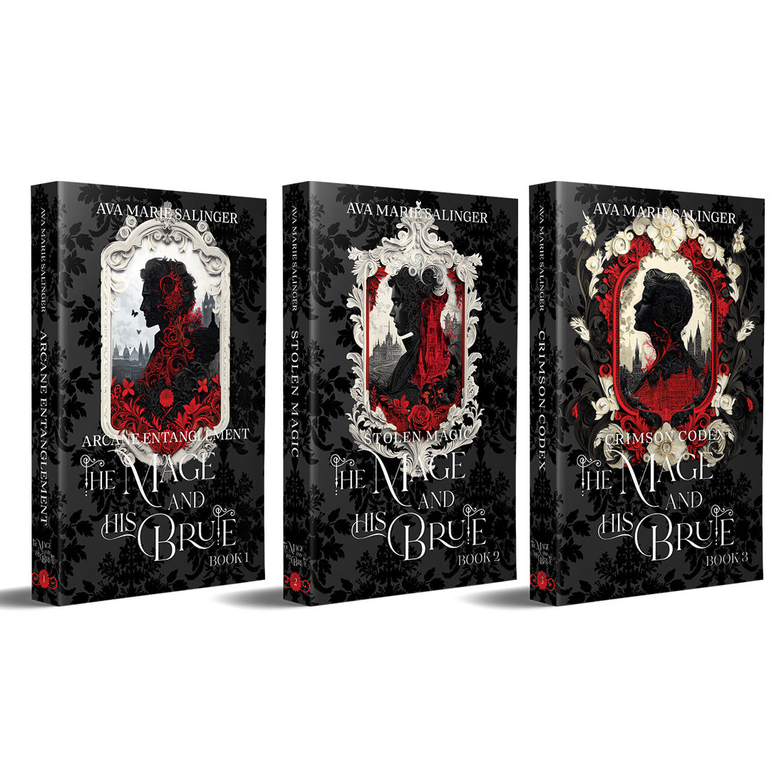 The Mage and His Brute Books 1-3 special edition paperback starter bundle by Ava Marie Salinger