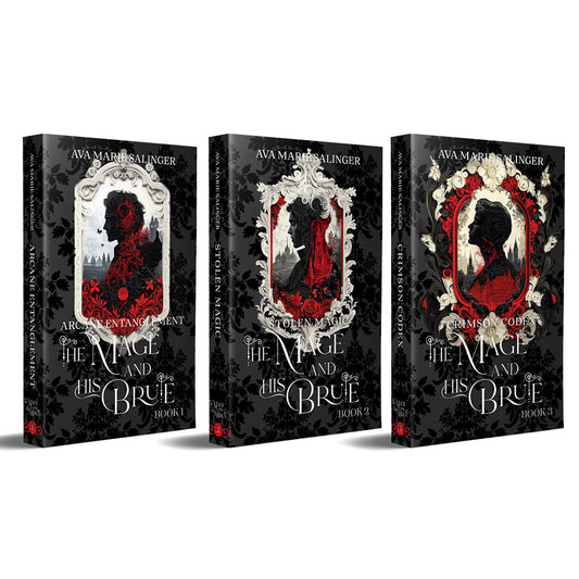 The Mage and His Brute Books 1-3 special edition paperback starter bundle by Ava Marie Salinger