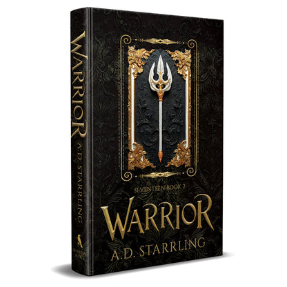 Warrior (Seventeen Series Book 2) Special Edition HARDBACK supernatural thriller urban fantasy author ad starrling