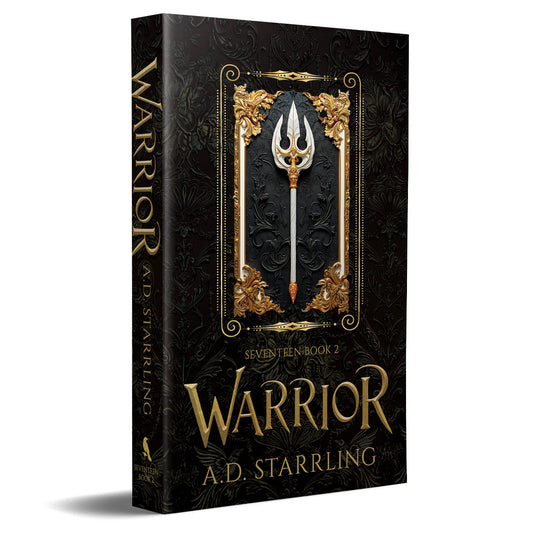 Warrior (Seventeen Series Book 2) Special Edition PAPERBACK supernatural thriller urban fantasy author ad starrling