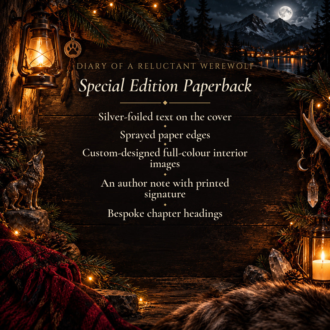 Diary of a Reluctant Werewolf Special Edition Paperback: what makes this edition special