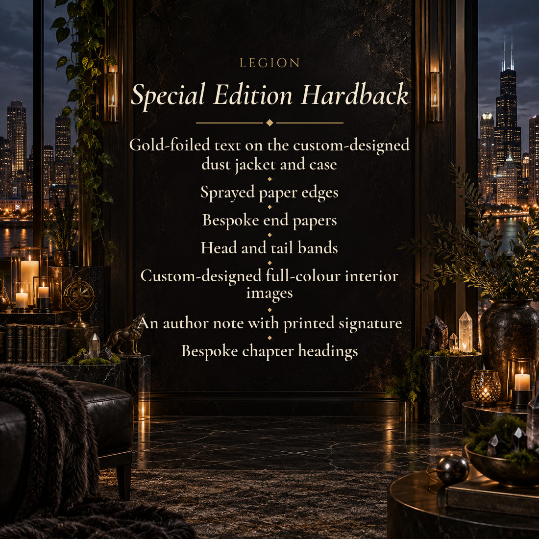 Legion Special Edition Hardback: what makes this edition special
