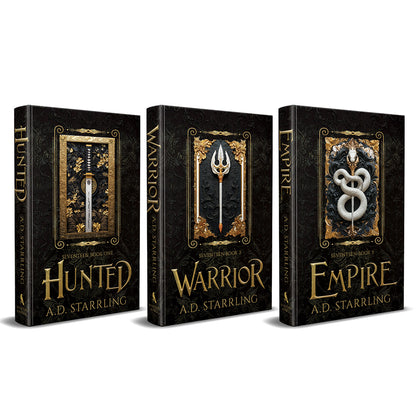Seventeen Books 1-3 special edition hardback starter bundle by A.D. Starrling