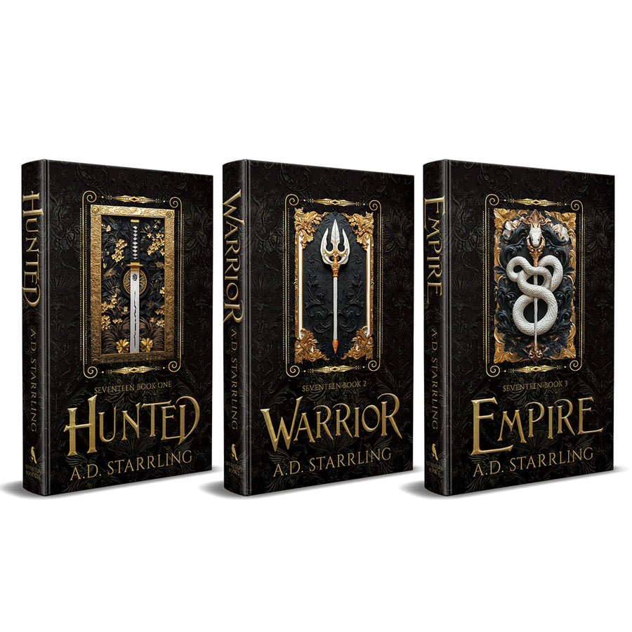 Seventeen Books 1-3 special edition hardback starter bundle by A.D. Starrling