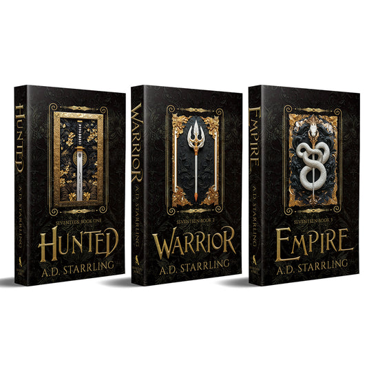 Seventeen Books 1-3 special edition paperback starter bundle by A.D. Starrling