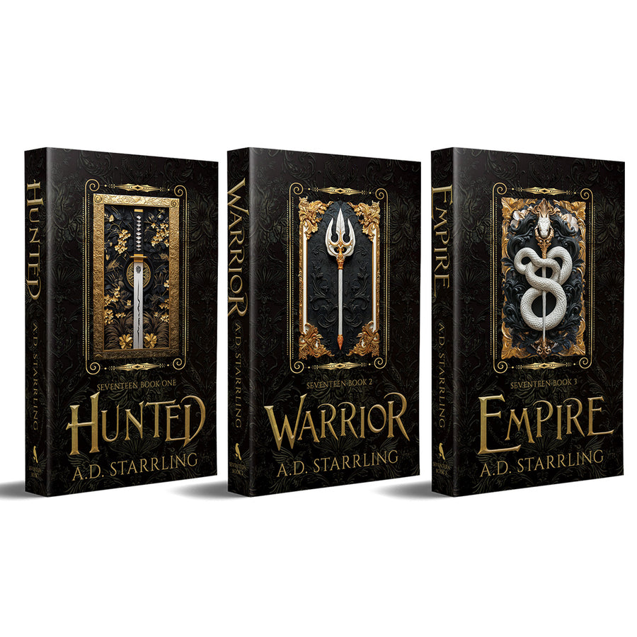 Seventeen Books 1-3 special edition paperback starter bundle by A.D. Starrling