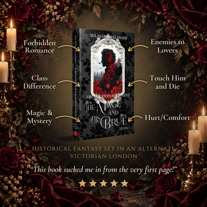 Arcane Entanglement Special Edition Paperback tropes: Forbidden Romance, Enemies to Lovers, Class Difference, Touch Him and Die, Magic and Mystery, Hurt/Comfort. Historical fantasy set in an alternate Victorian London. Five-star reader review: This book sucked me in from the very first page!