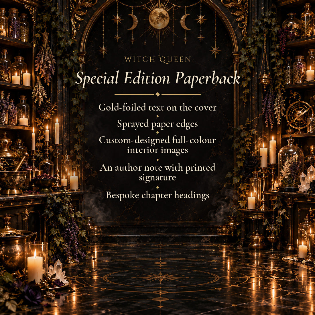Witch Queen Special Edition Paperback: what makes this edition special