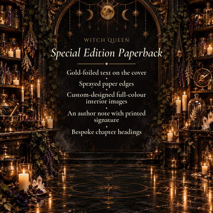 Witch Queen Special Edition Paperback: what makes this edition special